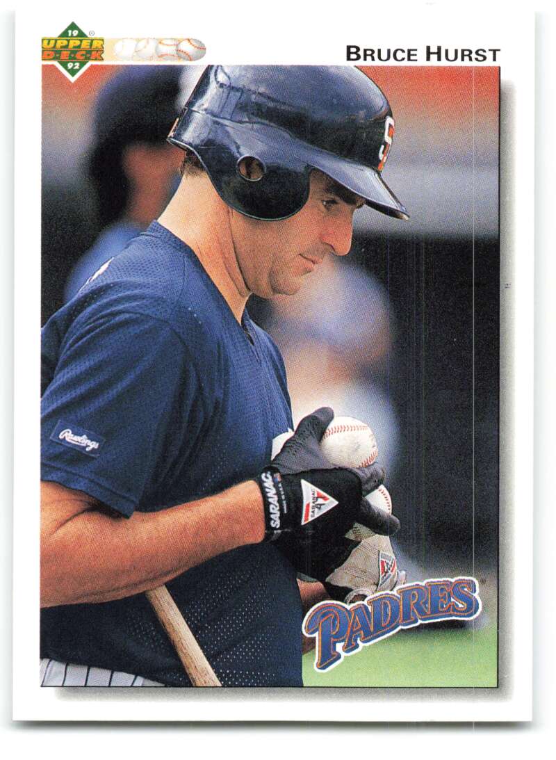 1992 Upper Deck #437 Bruce Hurst  San Diego Padres  Image 1