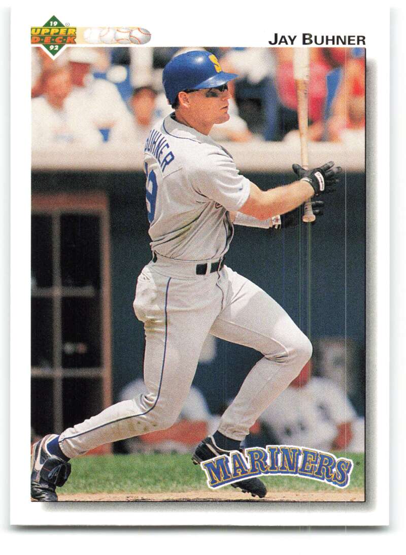 1992 Upper Deck #441 Jay Buhner  Seattle Mariners  Image 1