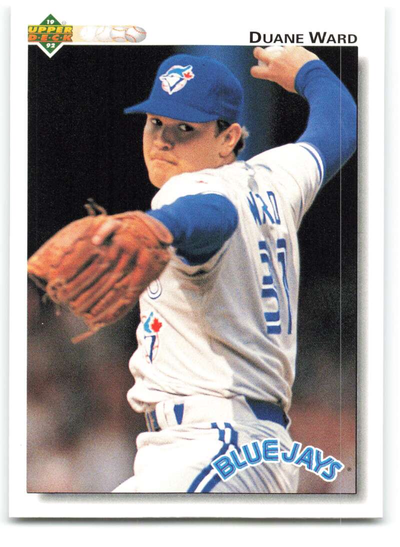 1992 Upper Deck #450 Duane Ward  Toronto Blue Jays  Image 1