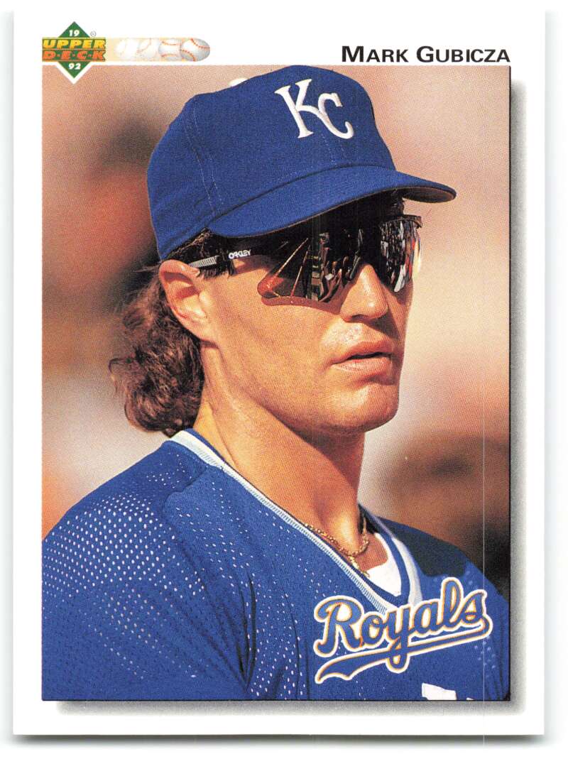 1992 Upper Deck #459 Mark Gubicza  Kansas City Royals  Image 1
