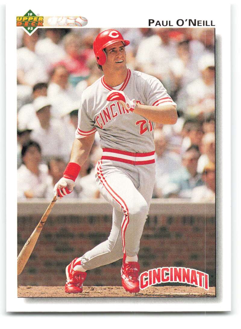 1992 Upper Deck #464 Paul O'Neill  Cincinnati Reds  Image 1