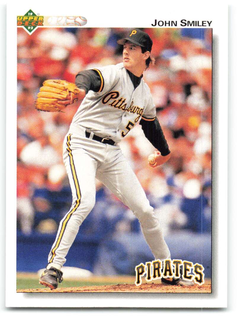 1992 Upper Deck #467 John Smiley  Pittsburgh Pirates  Image 1