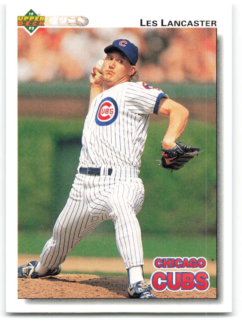 1992 Upper Deck #481 Les Lancaster  Chicago Cubs  Image 1