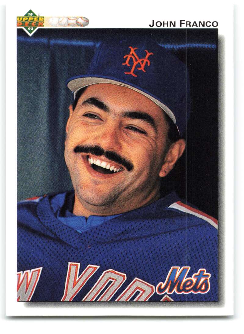 1992 Upper Deck #514 John Franco  New York Mets  Image 1