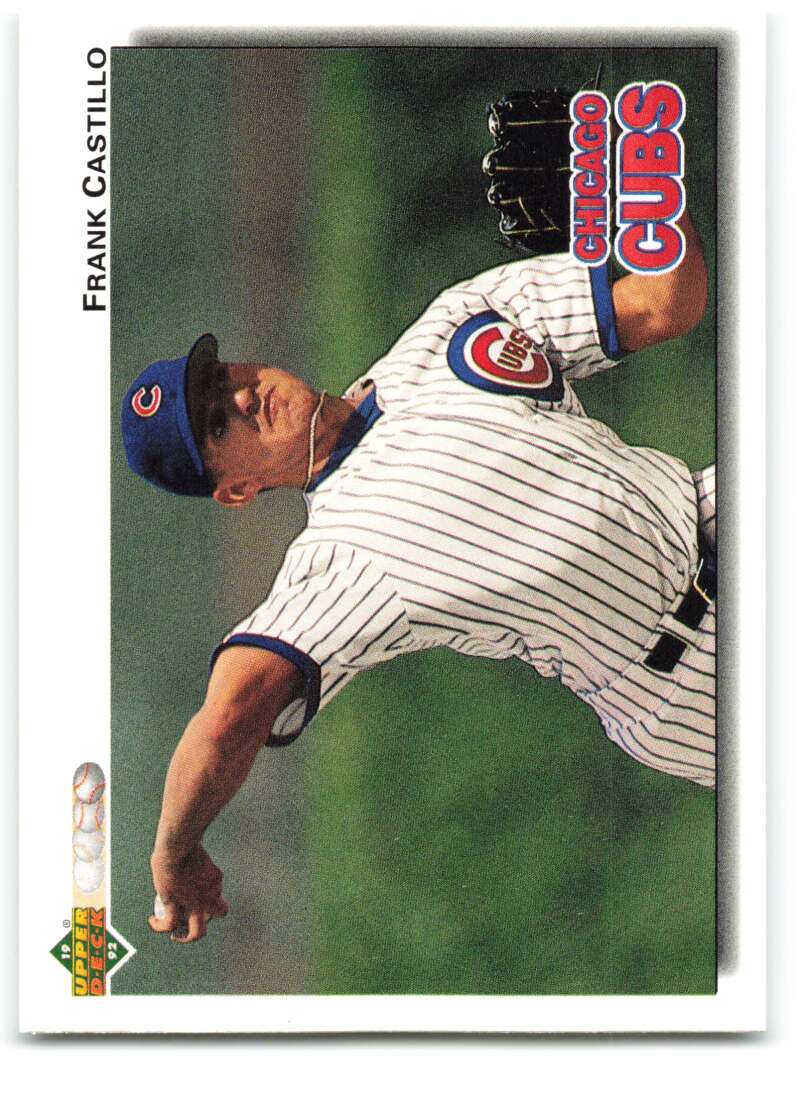 1992 Upper Deck #526 Frank Castillo  Chicago Cubs  Image 1