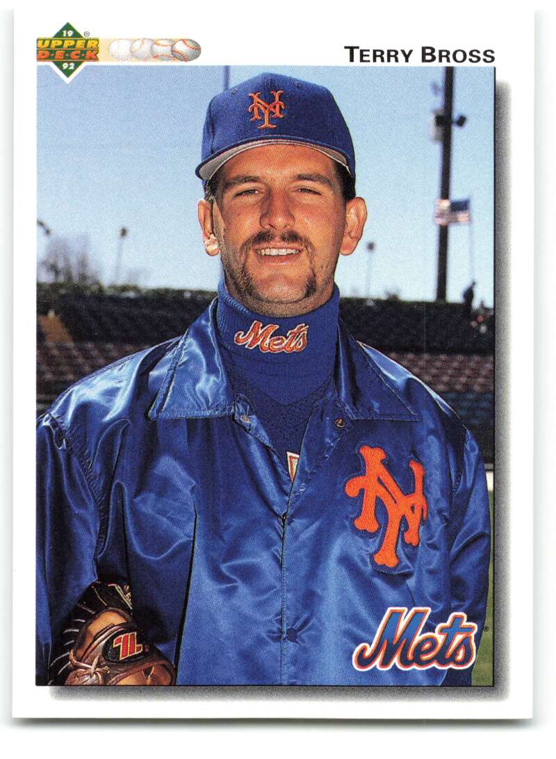 1992 Upper Deck #531 Terry Bross  New York Mets  Image 1