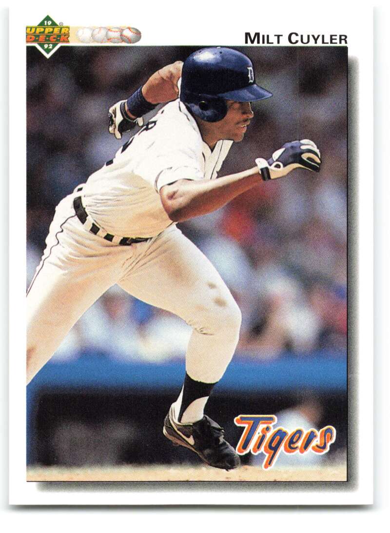 1992 Upper Deck #536 Milt Cuyler  Detroit Tigers  Image 1