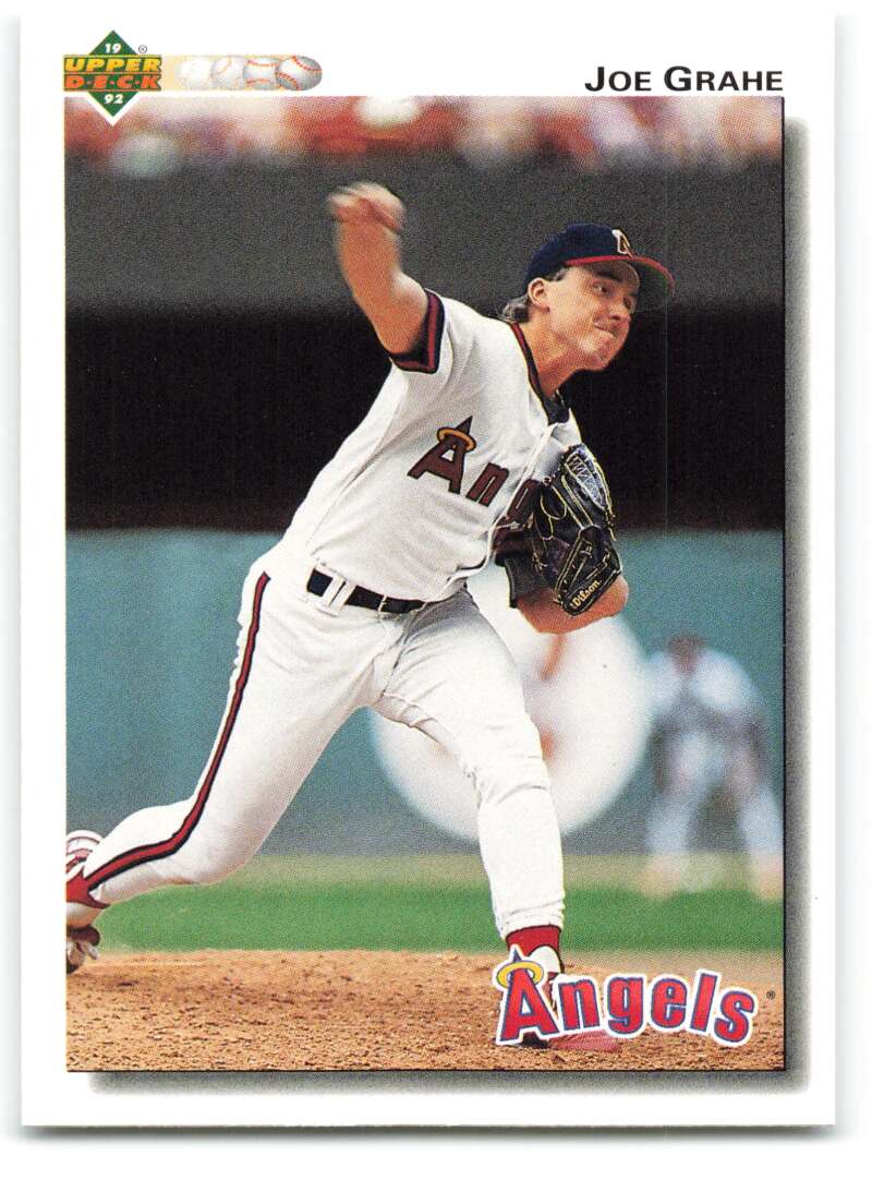 1992 Upper Deck #542 Joe Grahe  California Angels  Image 1