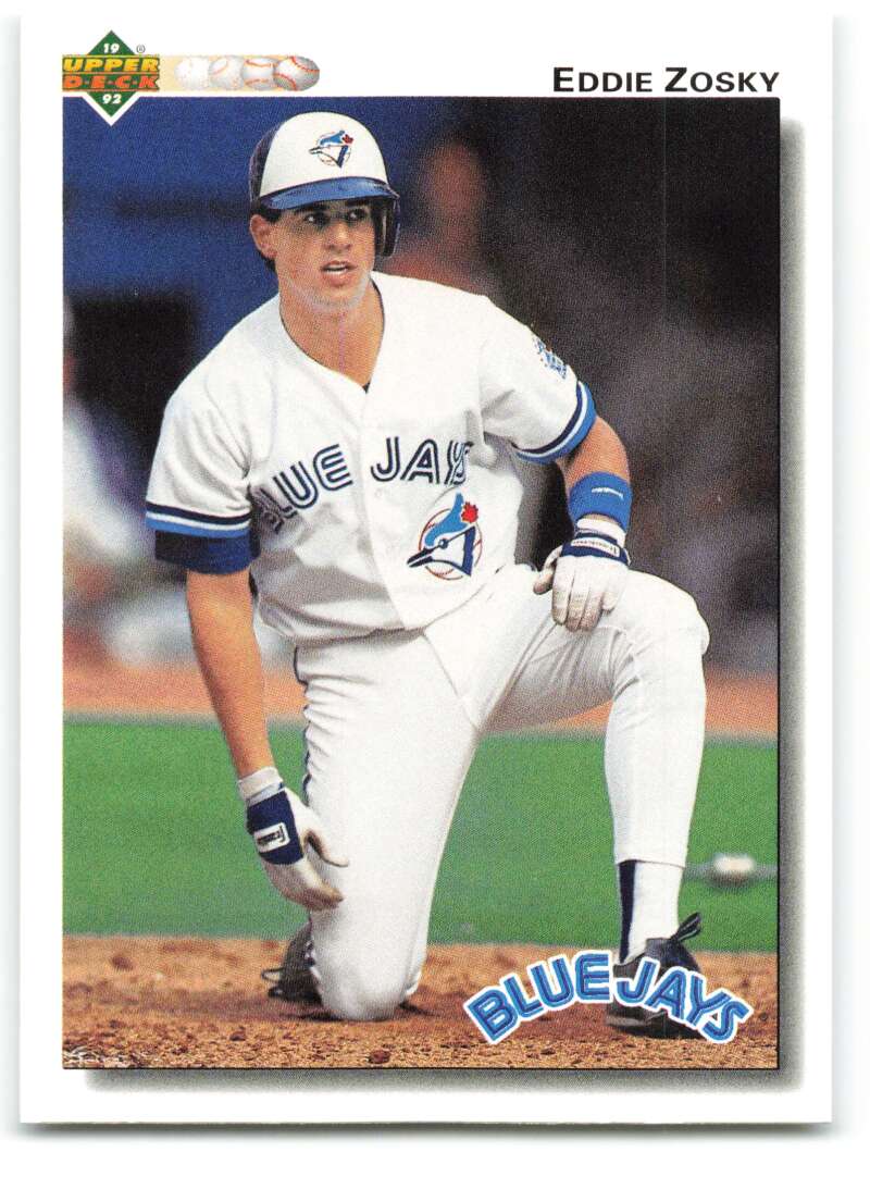 1992 Upper Deck #544 Eddie Zosky  Toronto Blue Jays  Image 1
