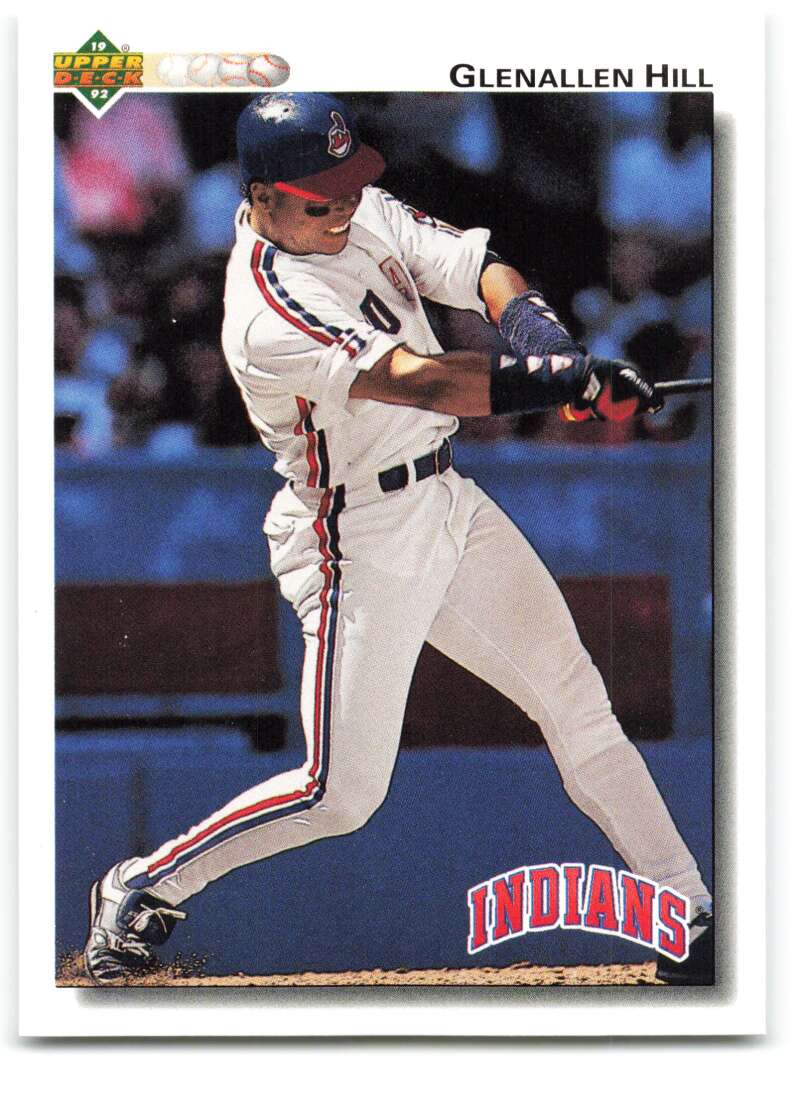 1992 Upper Deck #558 Glenallen Hill  Cleveland Indians  Image 1