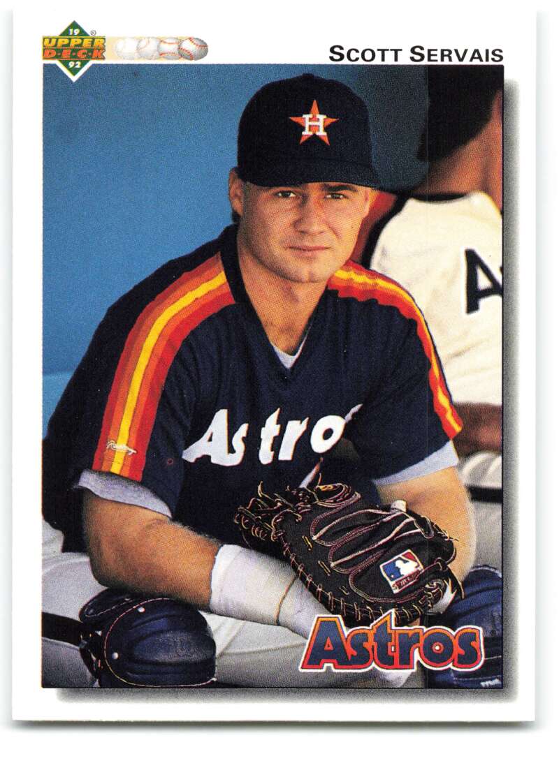 1992 Upper Deck #561 Scott Servais  Houston Astros  Image 1