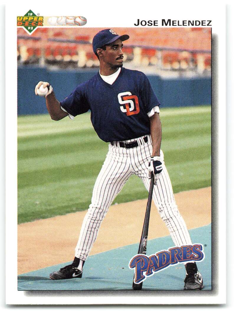 1992 Upper Deck #566 Jose Melendez  San Diego Padres  Image 1