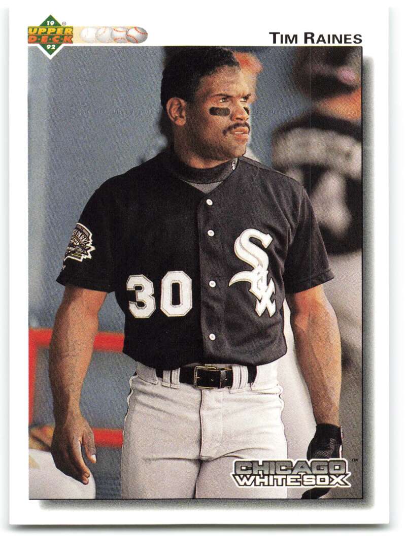 1992 Upper Deck #575 Tim Raines  Chicago White Sox  Image 1