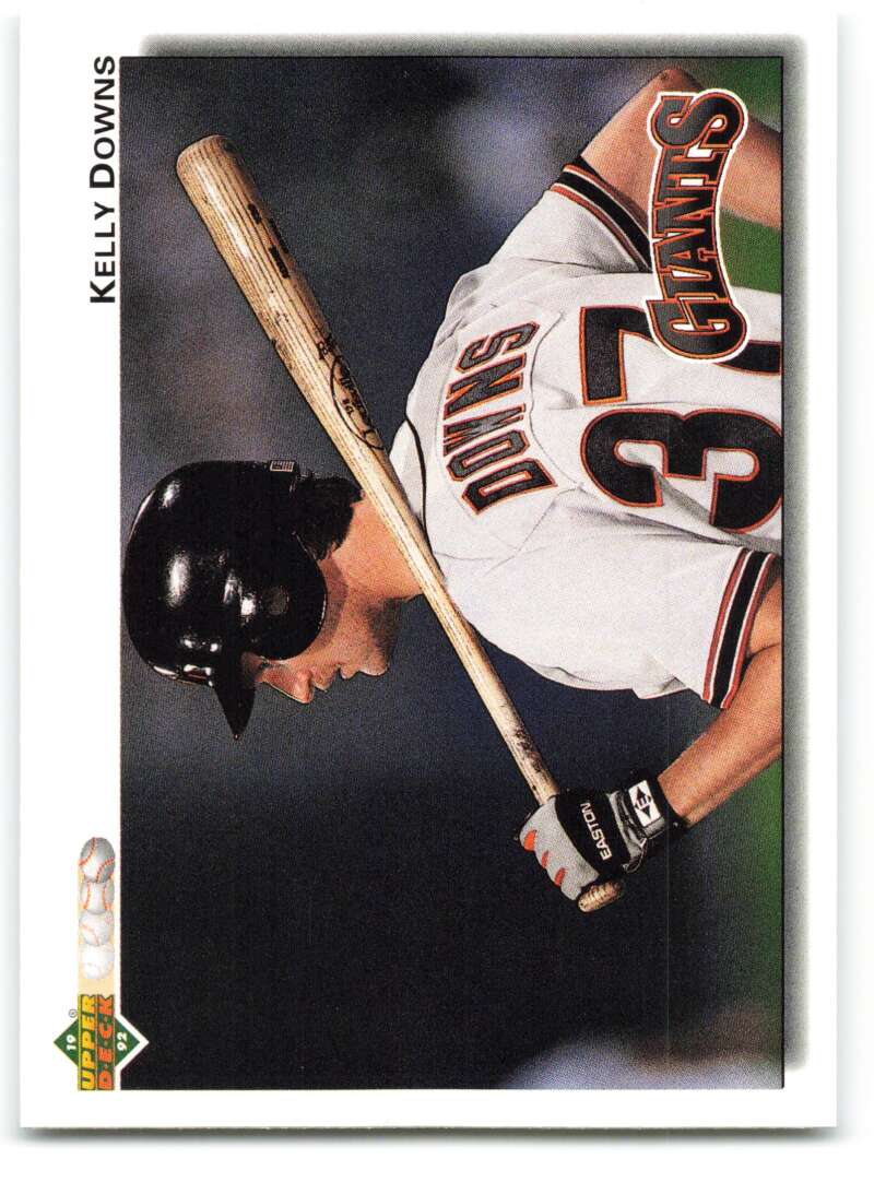 1992 Upper Deck #583 Kelly Downs  San Francisco Giants  Image 1