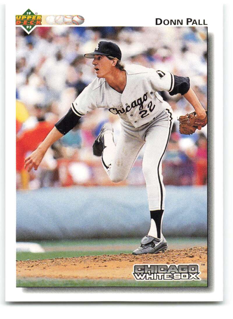 1992 Upper Deck #592 Donn Pall  Chicago White Sox  Image 1