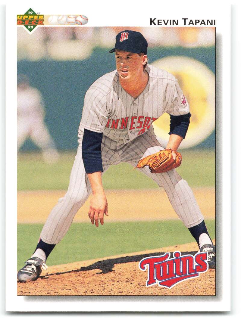 1992 Upper Deck #624 Kevin Tapani  Minnesota Twins  Image 1