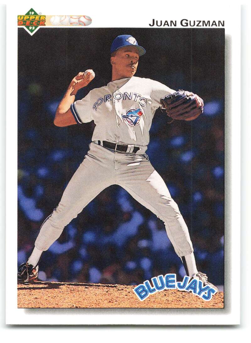1992 Upper Deck #625 Juan Guzman  Toronto Blue Jays  Image 1