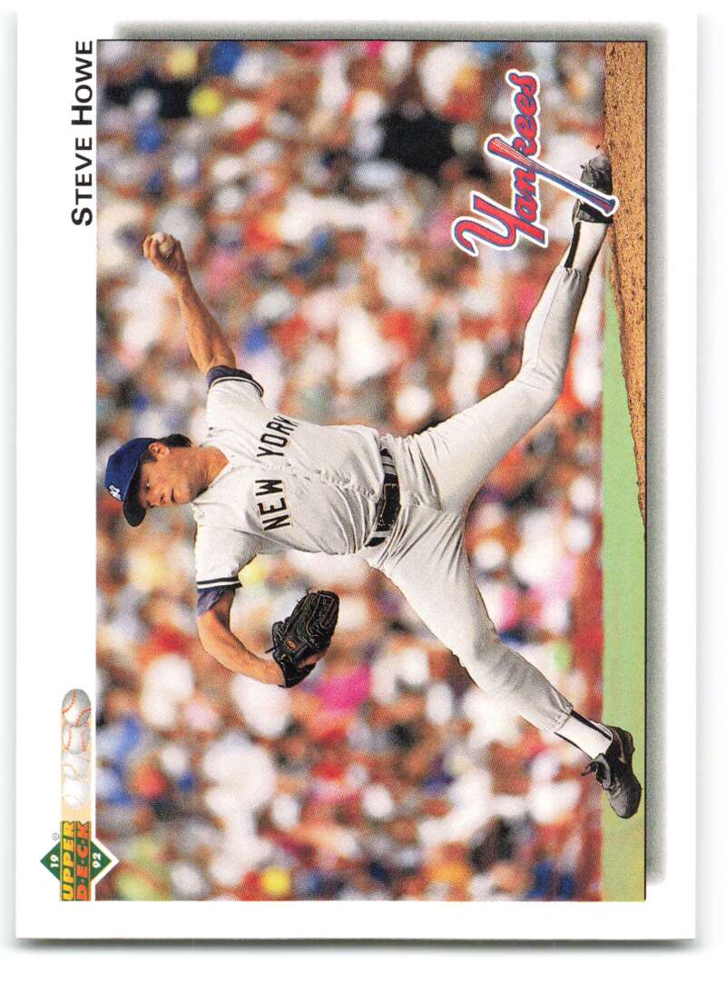 1992 Upper Deck #630 Steve Howe  New York Yankees  Image 1