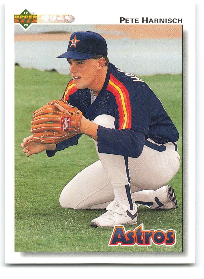 1992 Upper Deck #635 Pete Harnisch  Houston Astros  Image 1