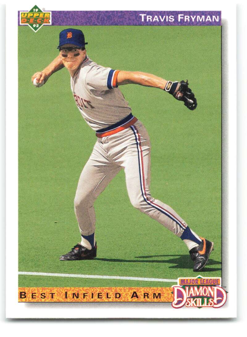1992 Upper Deck #643 Travis Fryman DS  Detroit Tigers  Image 1