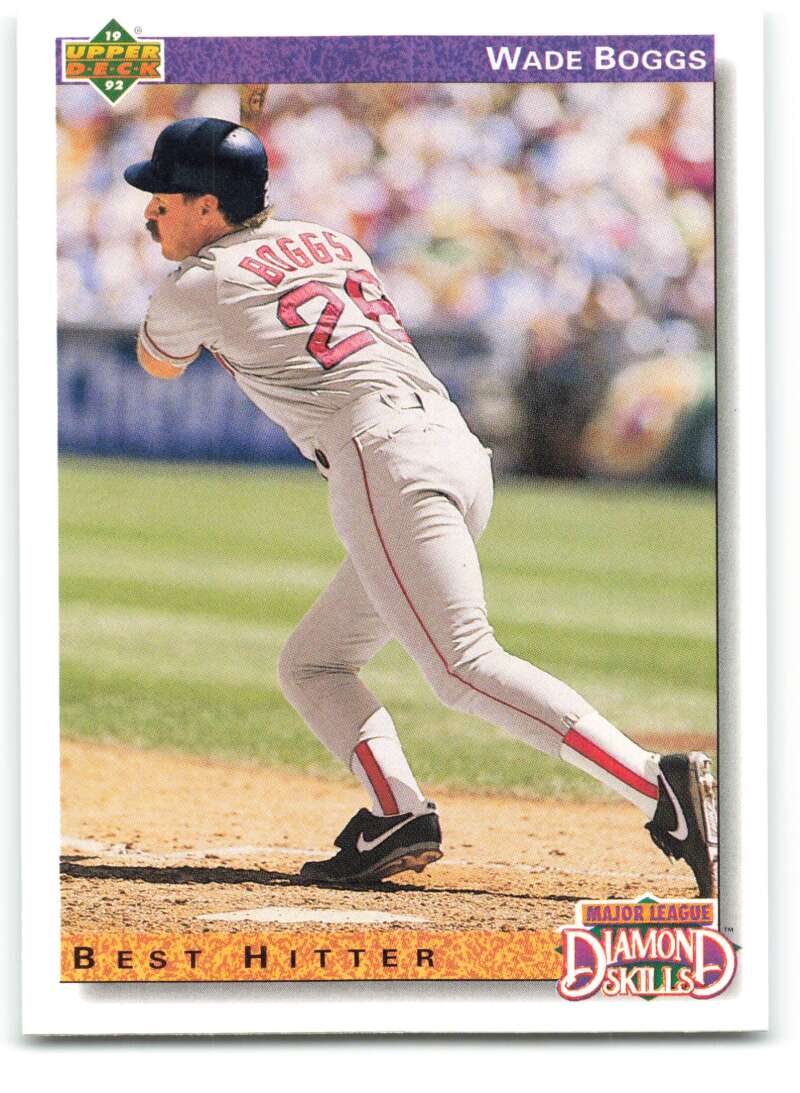 1992 Upper Deck #646 Wade Boggs DS  Boston Red Sox  Image 1