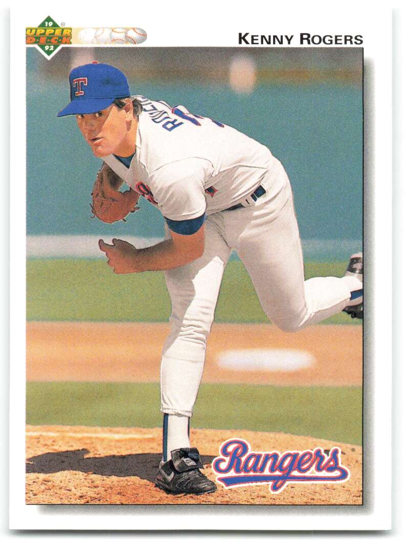1992 Upper Deck #651 Kenny Rogers  Texas Rangers  Image 1