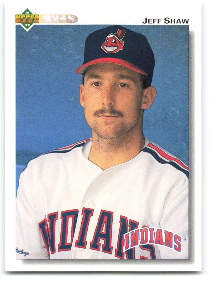 1992 Upper Deck #660 Jeff Shaw  Cleveland Indians  Image 1