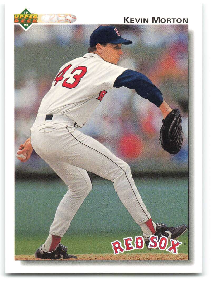1992 Upper Deck #676 Kevin Morton  Boston Red Sox  Image 1