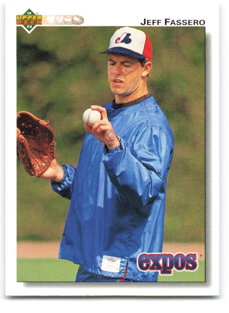 1992 Upper Deck #685 Jeff Fassero  Montreal Expos  Image 1