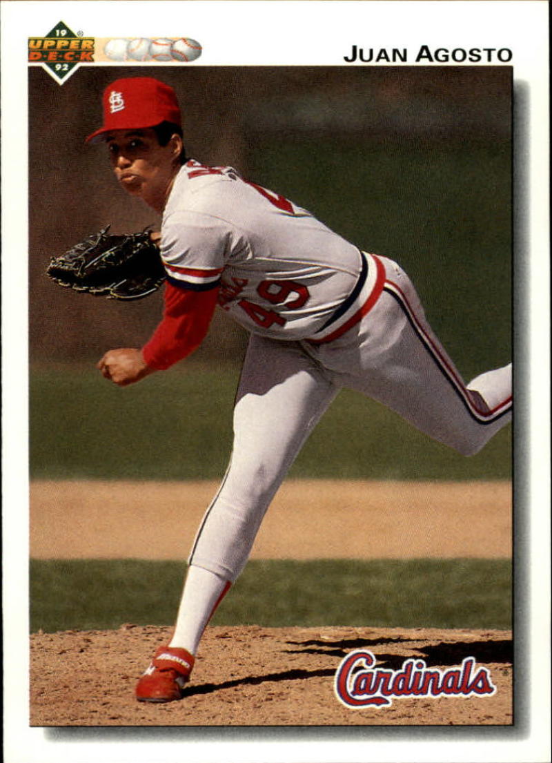 1992 Upper Deck #693 Juan Agosto  St. Louis Cardinals  Image 1
