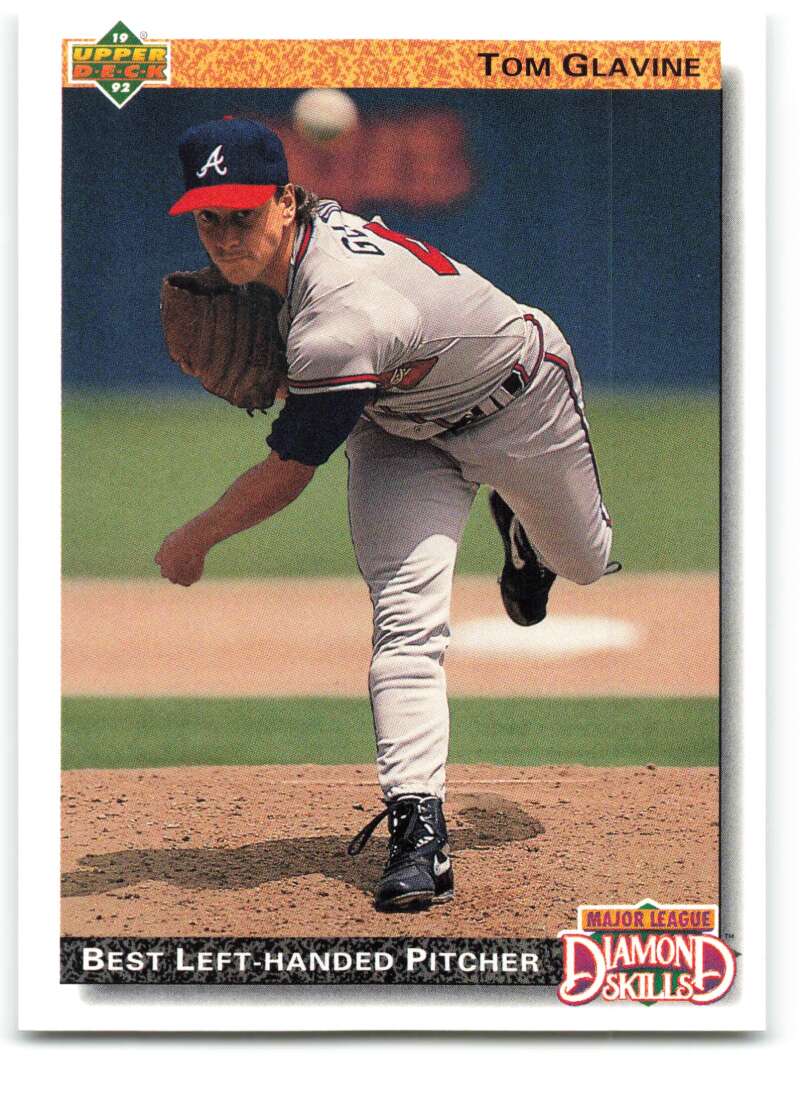 1992 Upper Deck #713 Tom Glavine DS  Atlanta Braves  Image 1