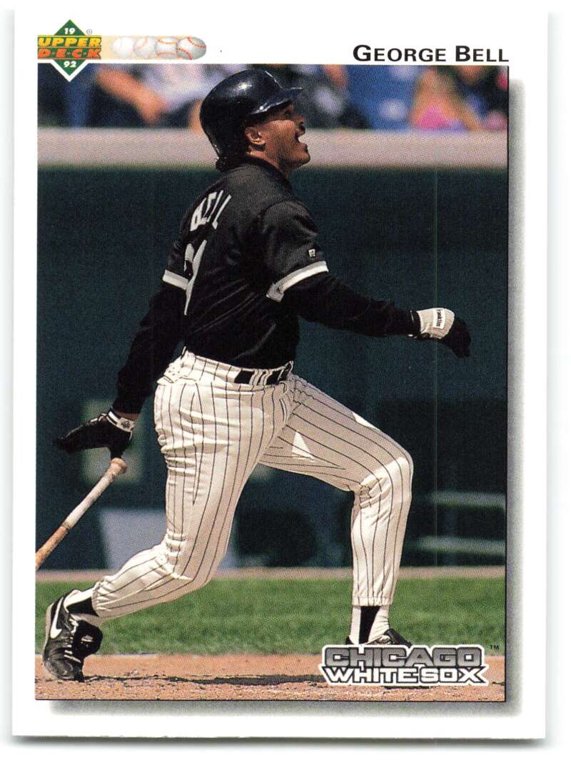 1992 Upper Deck #724 George Bell  Chicago White Sox  Image 1