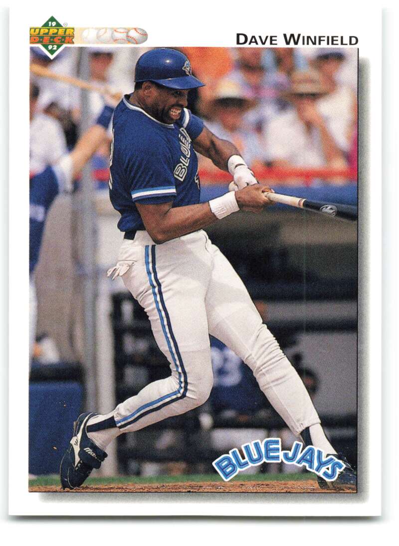 1992 Upper Deck #734 Dave Winfield  Toronto Blue Jays  Image 1