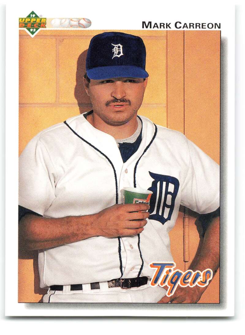 1992 Upper Deck #739 Mark Carreon  Detroit Tigers  Image 1