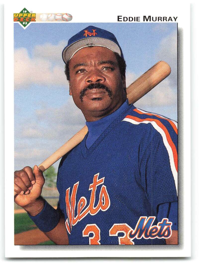 1992 Upper Deck #753 Eddie Murray  New York Mets  Image 1