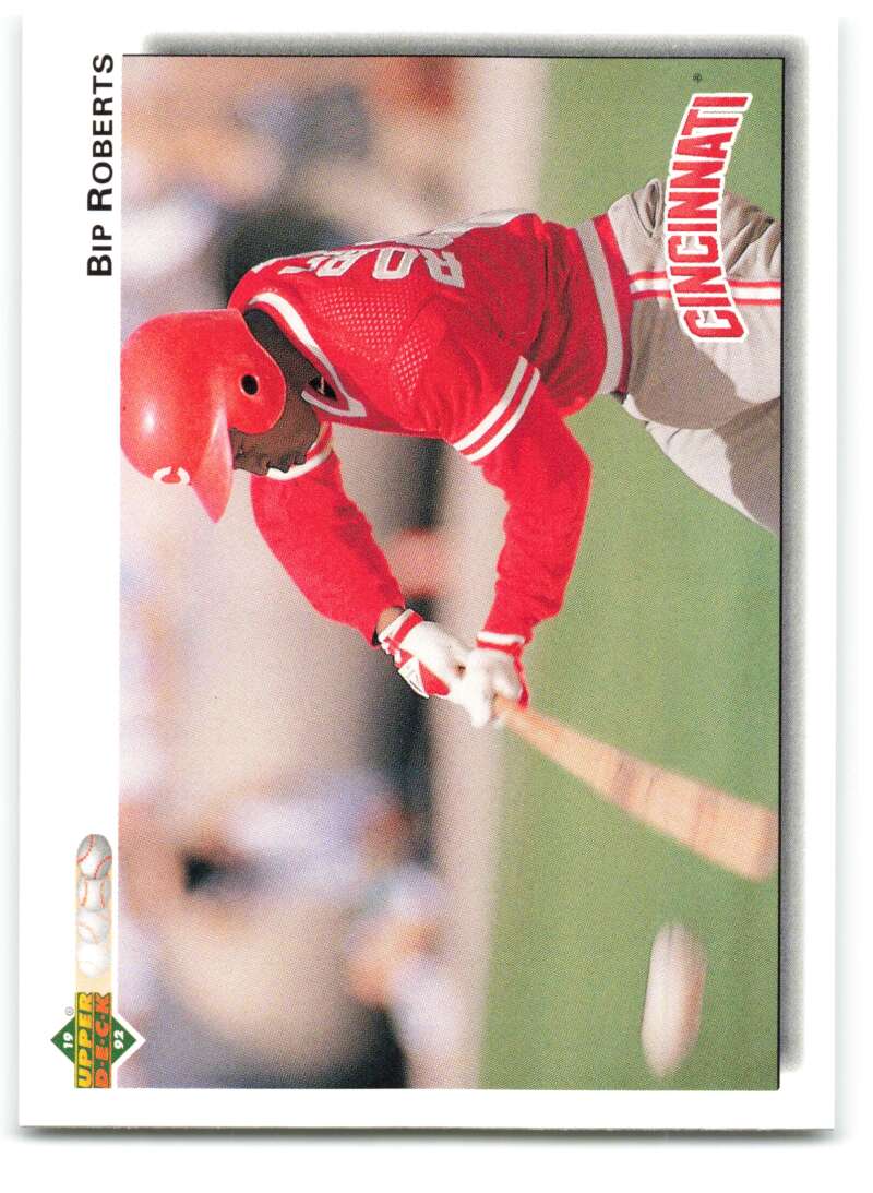 1992 Upper Deck #763 Bip Roberts  Cincinnati Reds  Image 1