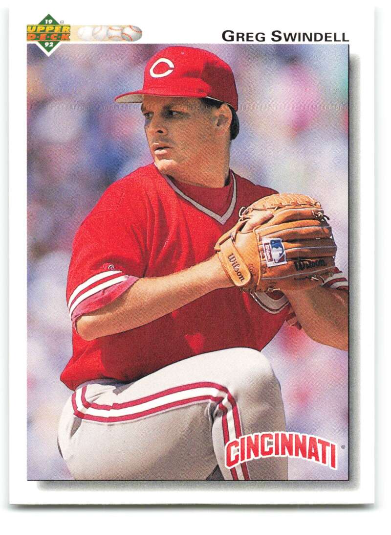 1992 Upper Deck #765 Greg Swindell  Cincinnati Reds  Image 1