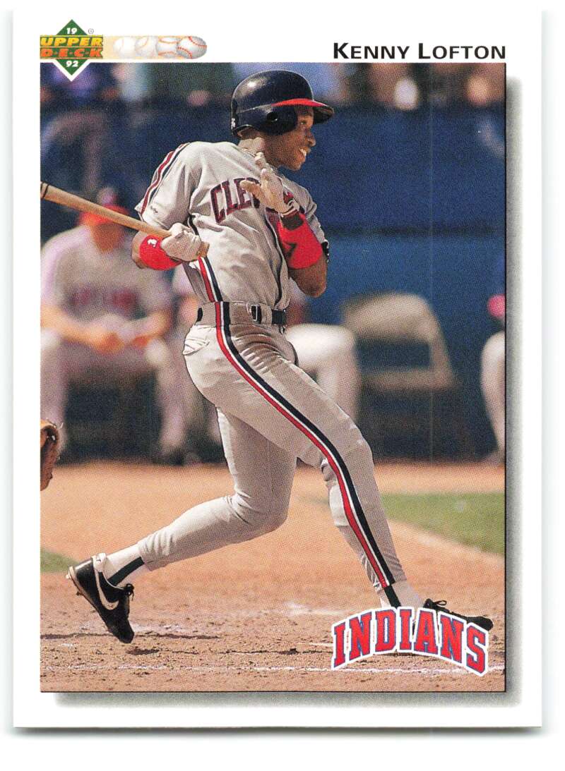 1992 Upper Deck #766 Kenny Lofton  Cleveland Indians  Image 1