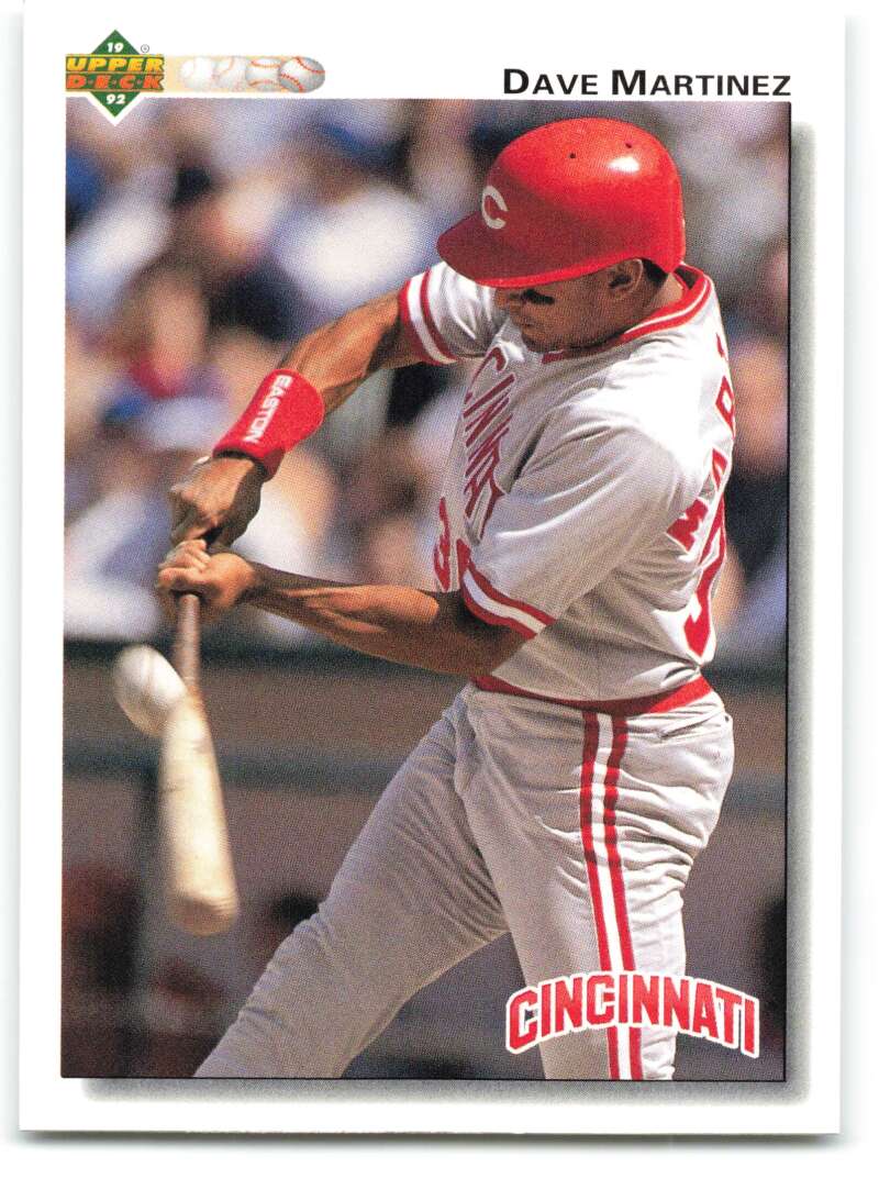 1992 Upper Deck #784 Dave Martinez  Cincinnati Reds  Image 1