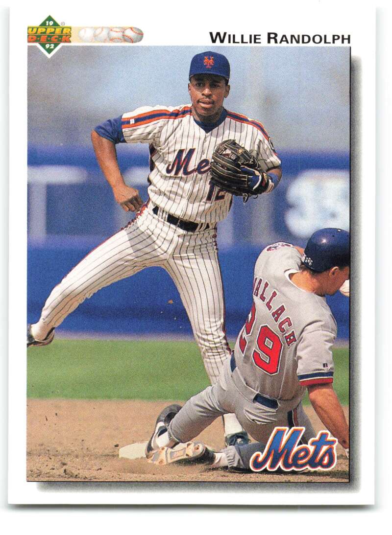 1992 Upper Deck #795 Willie Randolph  New York Mets  Image 1
