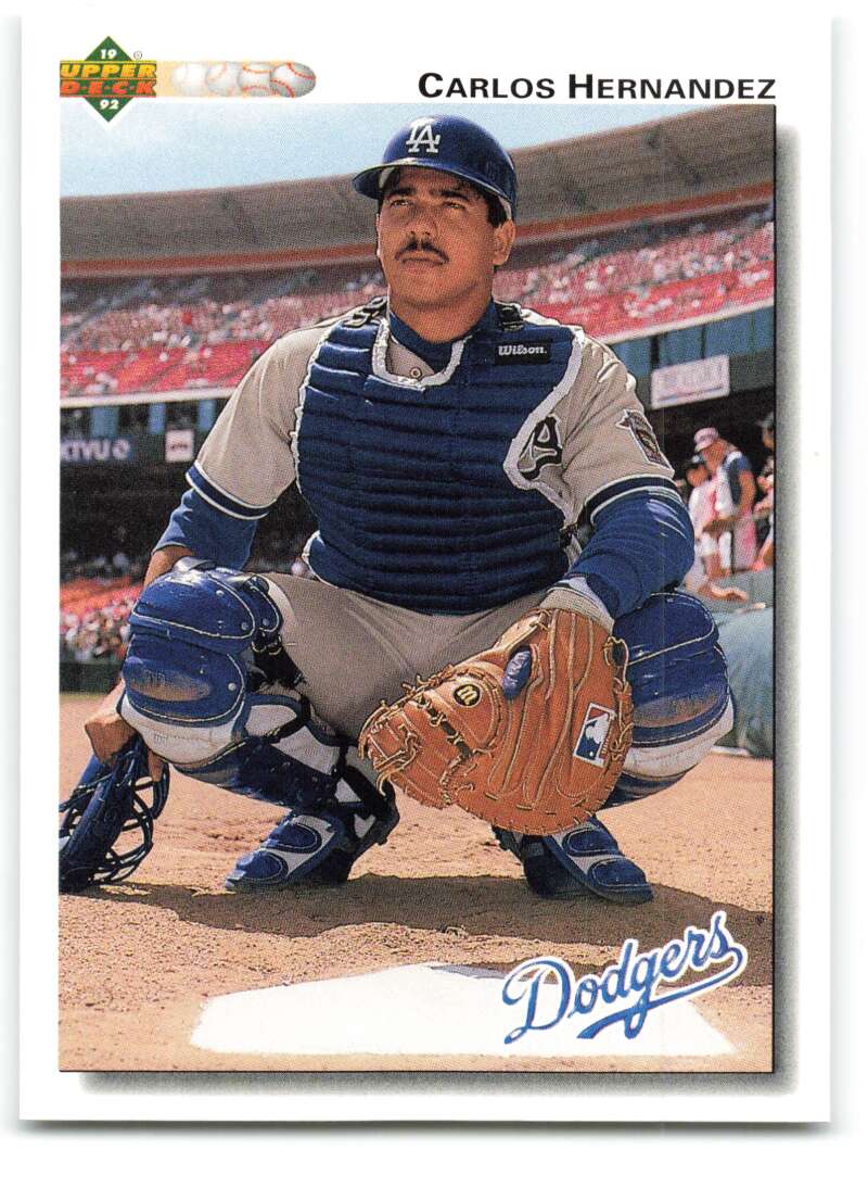 1992 Upper Deck #797 Carlos Hernandez  Los Angeles Dodgers  Image 1