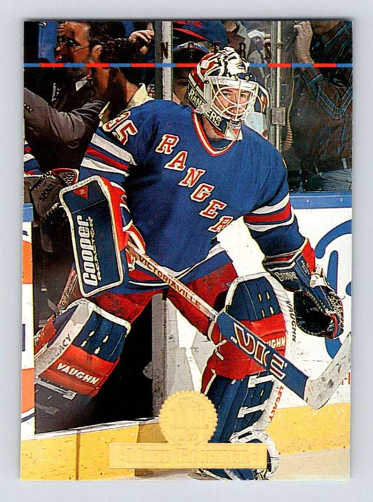1994-95 Leaf #18 Mike Richter  New York Rangers  Image 1