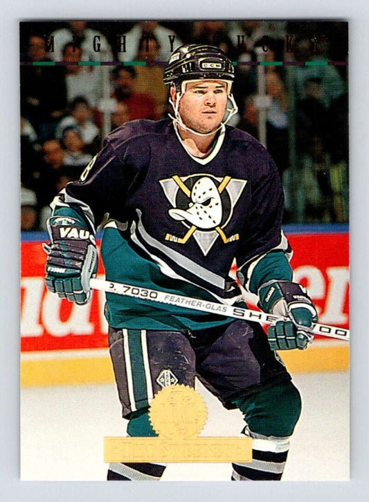 1994-95 Leaf #21 Tim Sweeney  Anaheim Ducks  Image 1