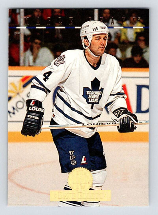 1994-95 Leaf #35 Dave Ellett  Toronto Maple Leafs  Image 1