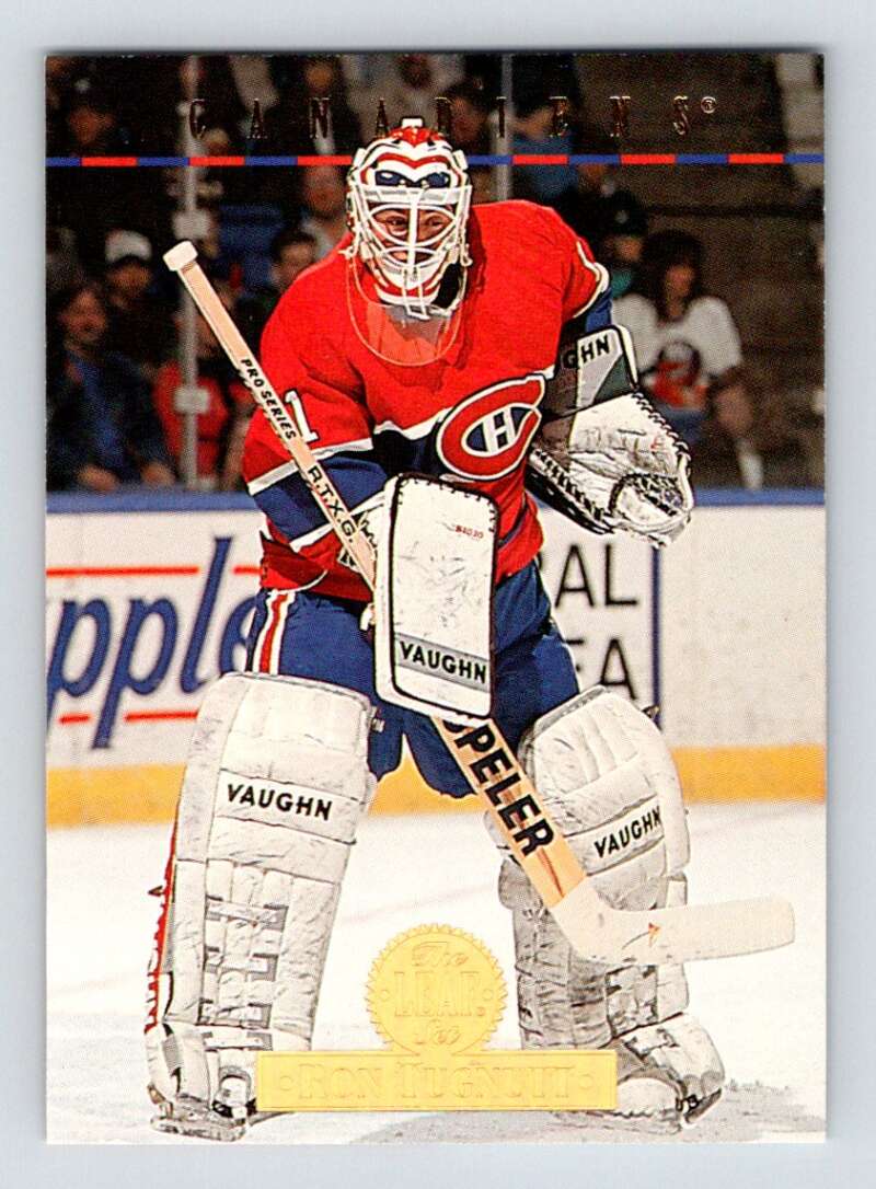 1994-95 Leaf #46 Ron Tugnutt  Montreal Canadiens  Image 1