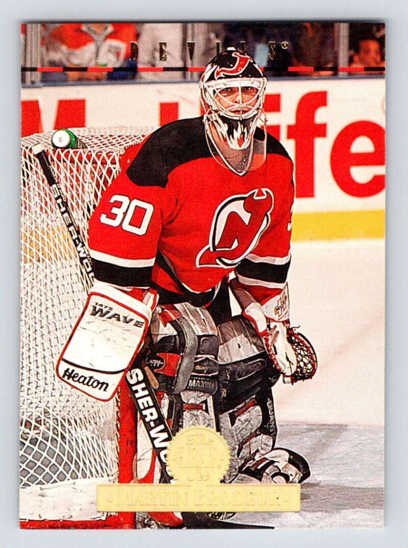 1994-95 Leaf #56 Martin Brodeur  New Jersey Devils  Image 1