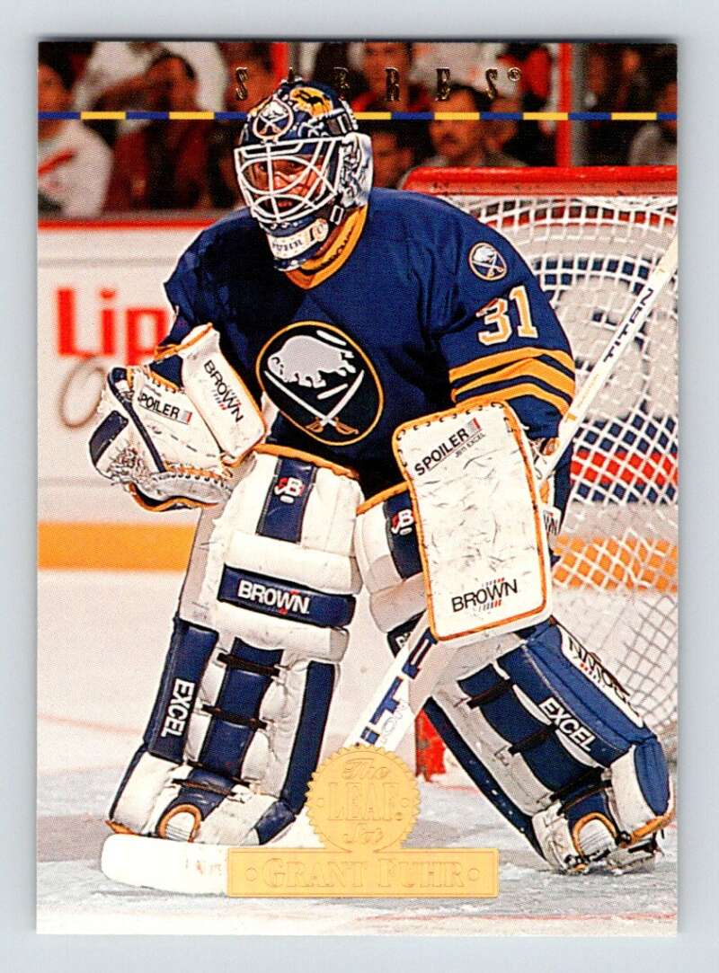 1994-95 Leaf #78 Grant Fuhr  Buffalo Sabres  Image 1