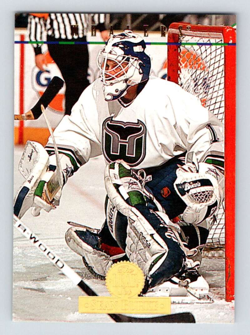 1994-95 Leaf #85 Sean Burke  Hartford Whalers  Image 1