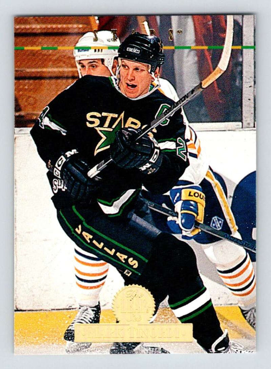 1994-95 Leaf #91 Mark Tinordi  Dallas Stars  Image 1