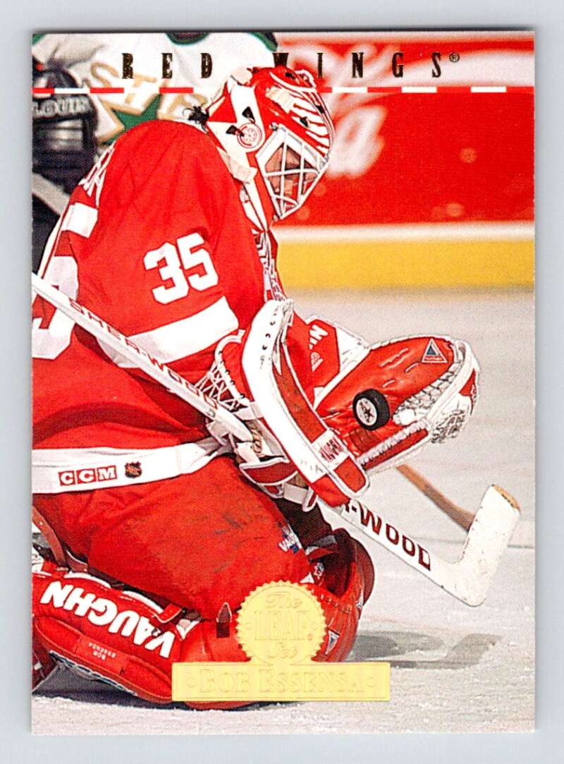 1994-95 Leaf #93 Bob Essensa  Detroit Red Wings  Image 1